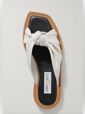 Jimmy Choo Tropica Leather Flats size 40